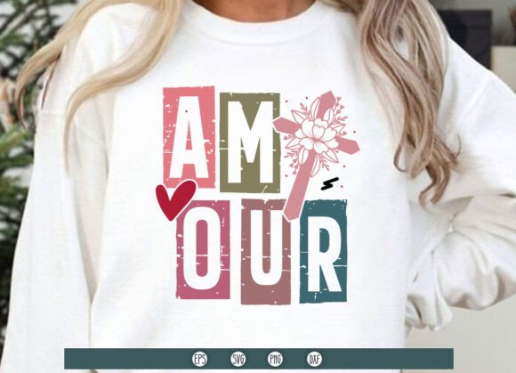 Amour SVG, Valentine SVG, Christian PNG: Premium Design Files