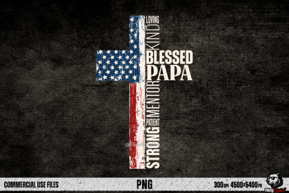 Blessed Papa Cross Christian Father PNG: A Designer's Guide