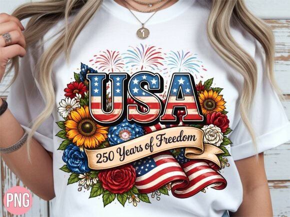 Celebrate 250 Years of Freedom with a Premium Patriotic PNG