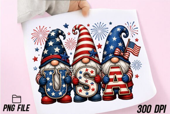 Creative Uses for 4th of July Gnomes PNG