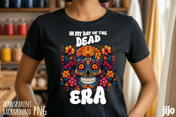 Day Dead Skull Flowers PNG: A Vibrant Design for Bold Creators
