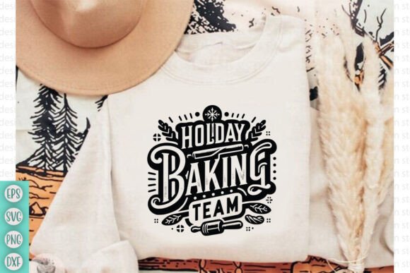 Elevate Festive Projects with Holiday Baking Team SVG