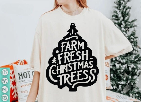 Farm Fresh Christmas Trees SVG: A Designer's Festive Asset
