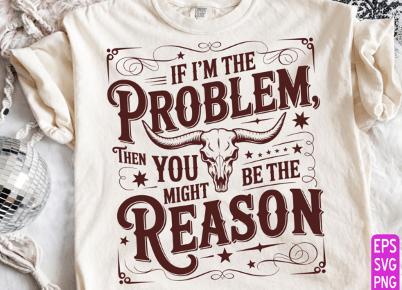 Please Be Patient with Me SVG: Western Design for Apparel
