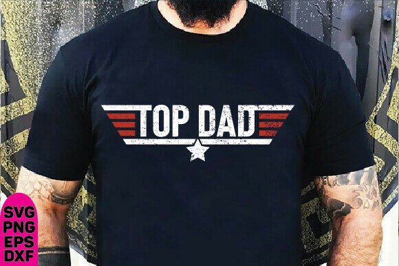 Top Dad T-Shirt: Design Assets for Modern Creators