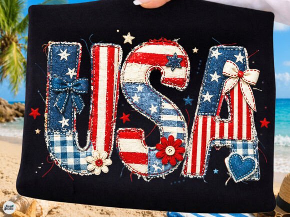 USA Patchwork PNG Coquette Patriotic Bow: A Designer's Guide